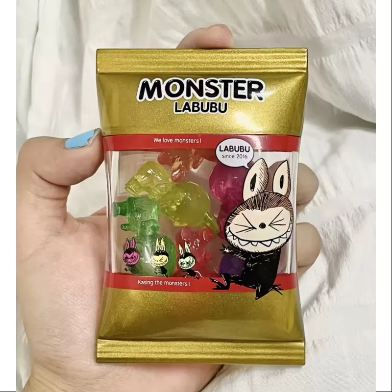 Serie de dulces Labubu The Monsters Candy, caramelos de goma