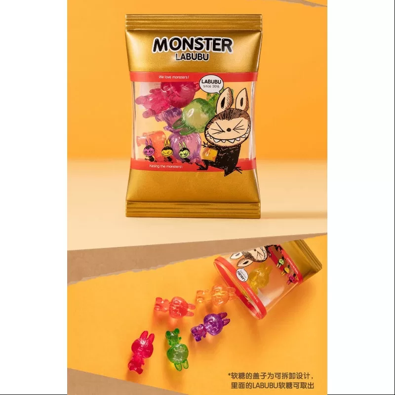 Serie de dulces Labubu The Monsters Candy, caramelos de goma Serie de dulces Labubu The Monsters Candy, caramelos de goma