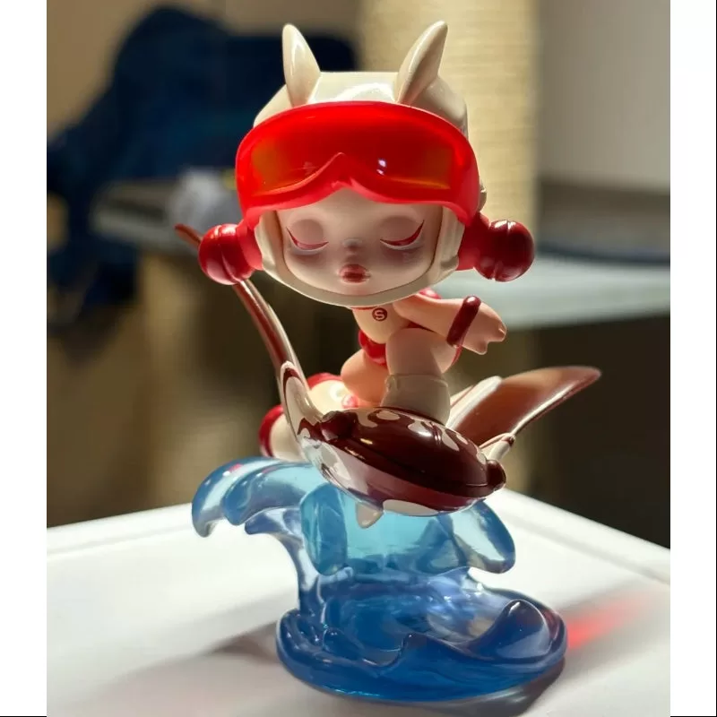 Serie de fiestas acuáticas Pop Mart PopCar de Skullpanda