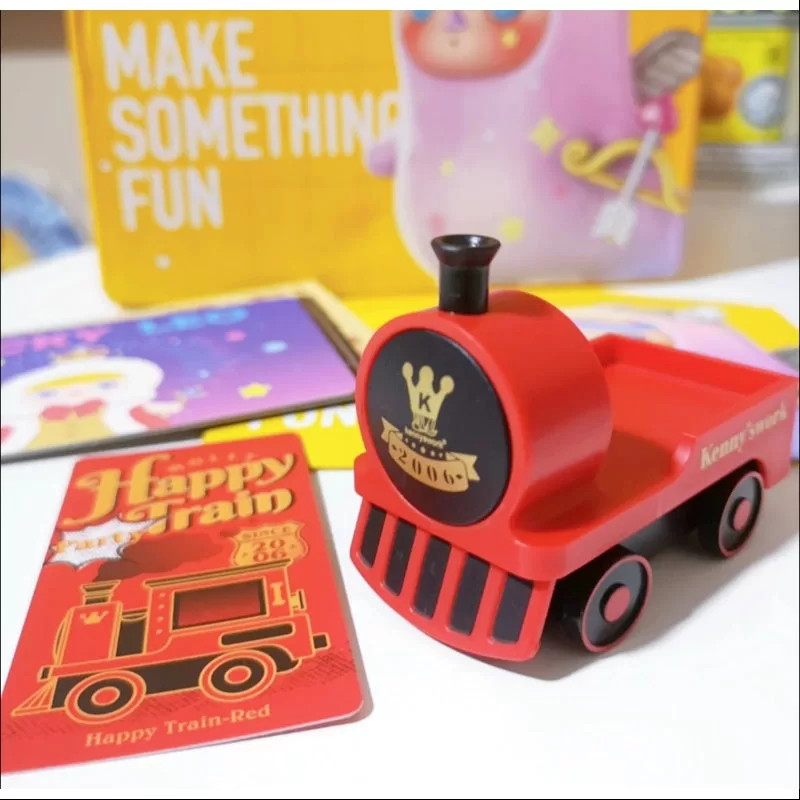 Serie de fiestas del tren feliz de MOLLY Tren feliz secreto rojo (1/72)