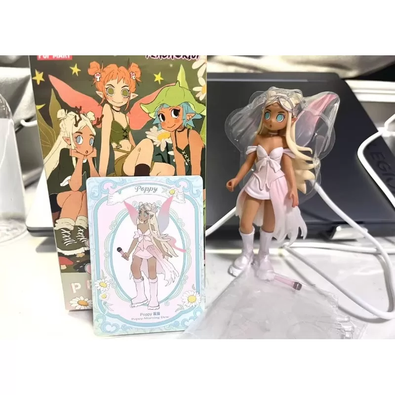 Serie de hadas punk de Peach Riot, amapola y rocío matutino