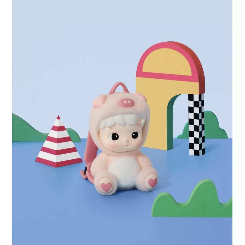 Serie de máquinas del tiempo rodantes Hacipupu Piggy Traveller