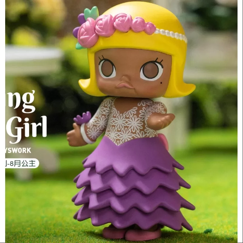 Serie de niñas de las flores de la boda de MOLLY Princesa August