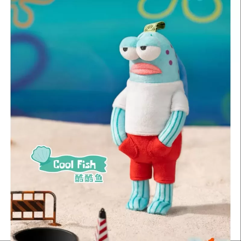 Serie de peluches caprichosos Amigos de Fondo de Bikini Peces Geniales