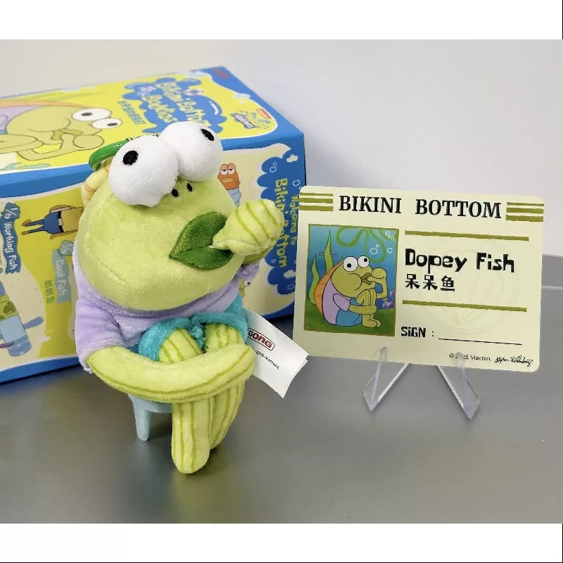 Serie de peluches caprichosos Amigos de Fondo de Bikini Peces Tontos