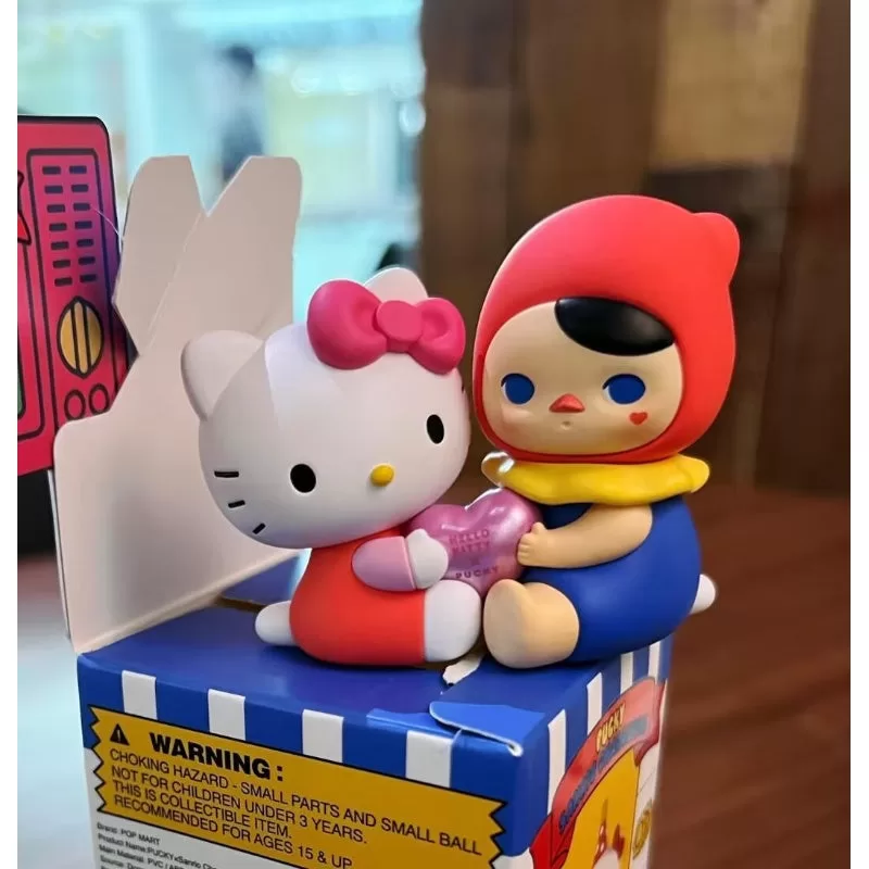 Serie de personajes Pucky x Sanrio Abrazo secreto