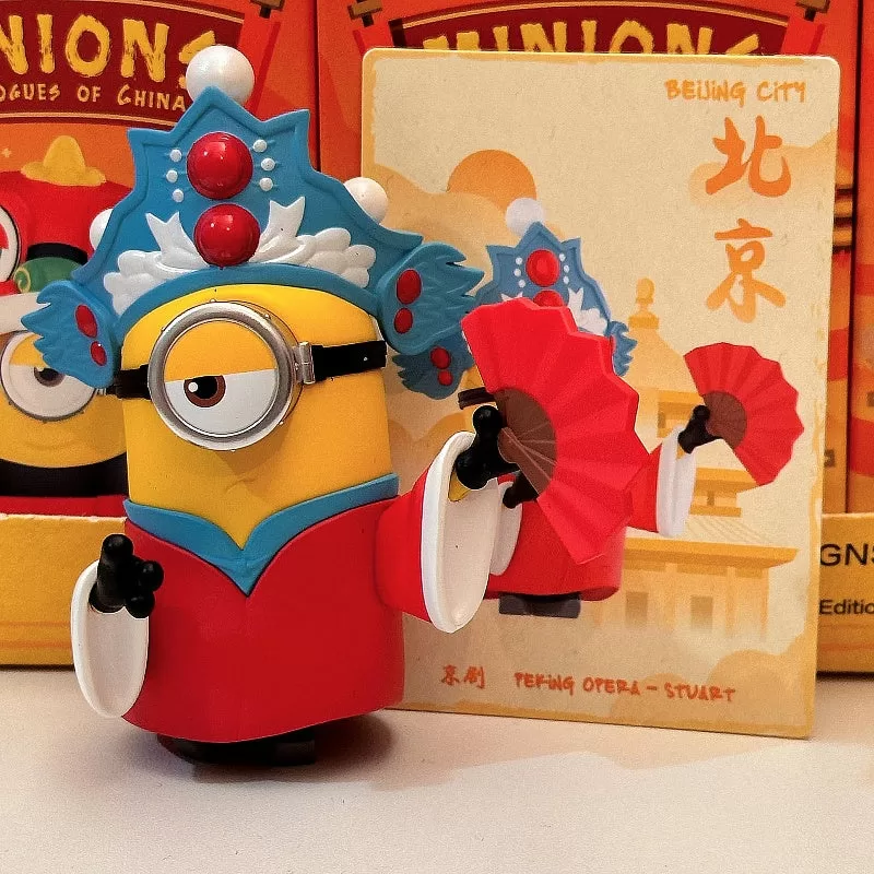 Serie de relatos de viajes de los Minions por China Ópera de Pekín Stuart