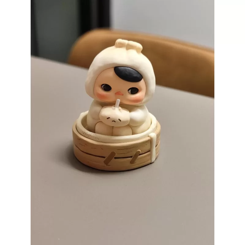 Serie de restaurantes de comida de duendes PUCKY Bollo al vapor