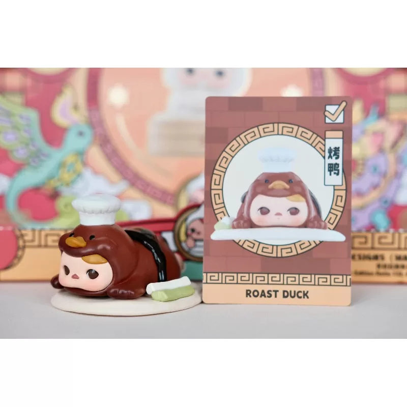 Serie de restaurantes de comida de duendes PUCKY Pato asado