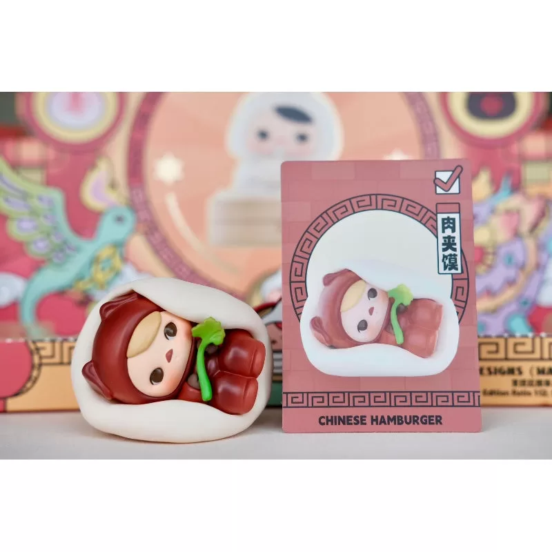 Serie de restaurantes de comida de elfos PUCKY Hamburguesa china