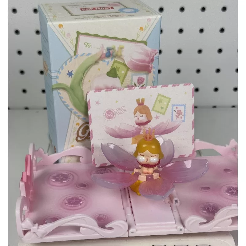 Serie de tarjetas de felicitación «Crybaby Pop Mart Gift For You» de Crybaby Cherry Blossom