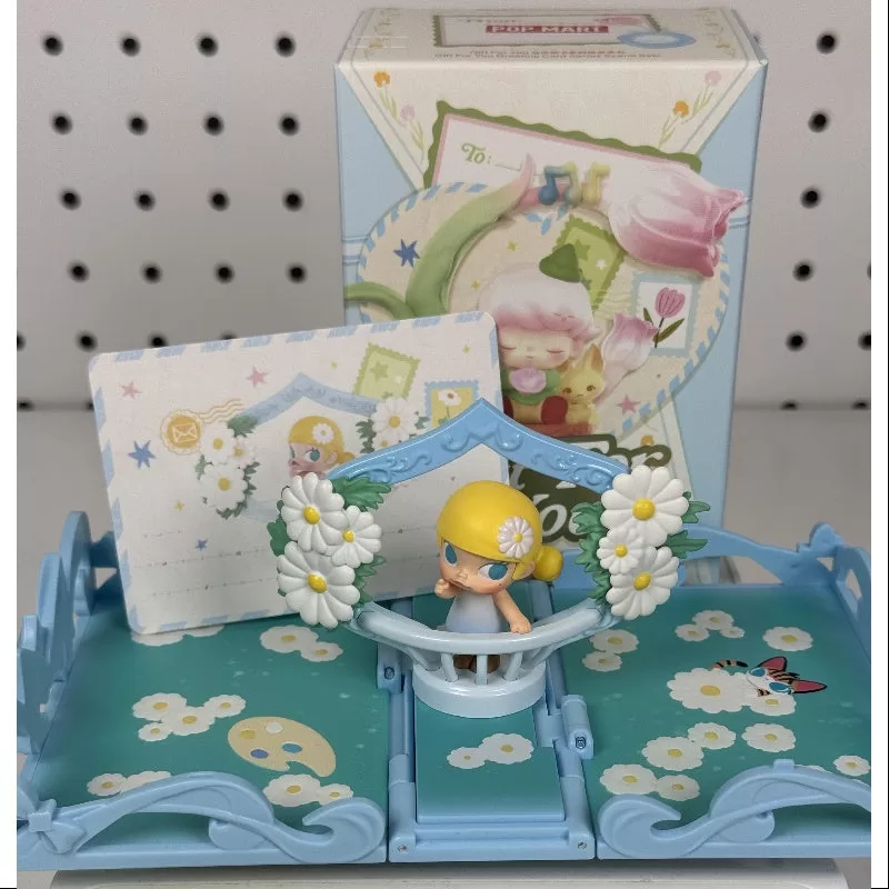 Serie de tarjetas de felicitación MOLLY Pop Mart Gift For You MOLLY Daisy