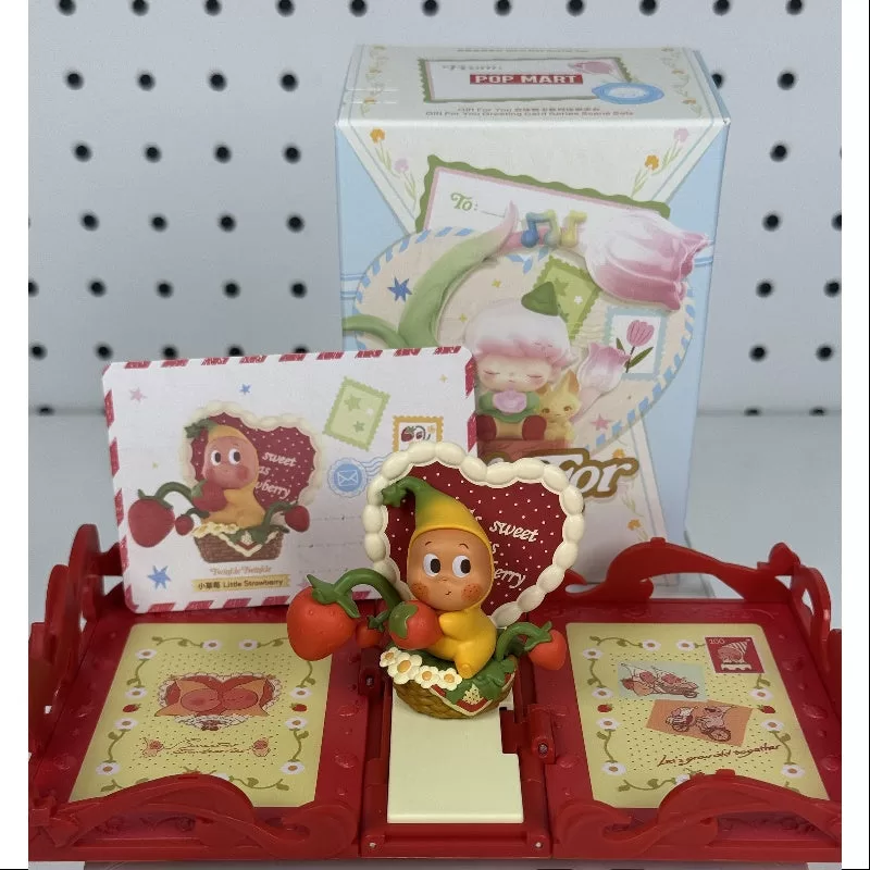 Serie de tarjetas de felicitación Twinkle Twinkle Pop Mart Regalo para ti Twinkle Twinkle Little Strawberry