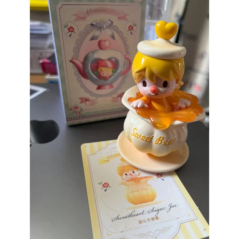 Serie de té de la tarde Sweet Bean, tarro de azúcar Sweet Heart