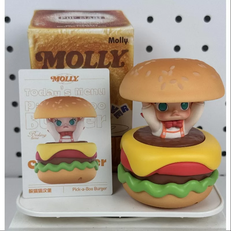 Serie de tiempo de horneado para amantes de los carbohidratos de MOLLY: hamburguesa Pick-A-Boo