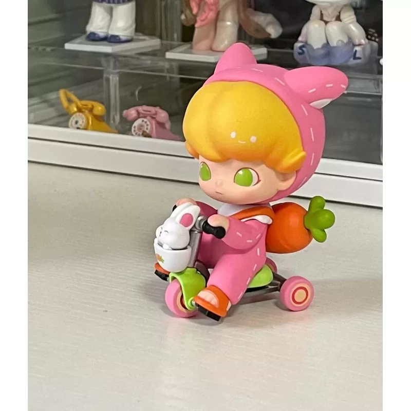 Serie de vacaciones de mascotas DIMOO Conejo Triciclo