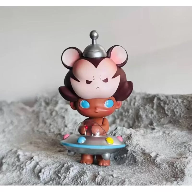 Serie de viajes espaciales DIMOO Niño OVNI