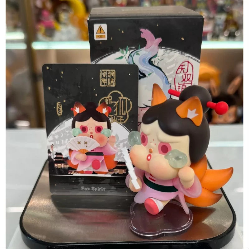 Serie del 14.º aniversario de Crybaby Matchless Pop Mart Fox Spirit