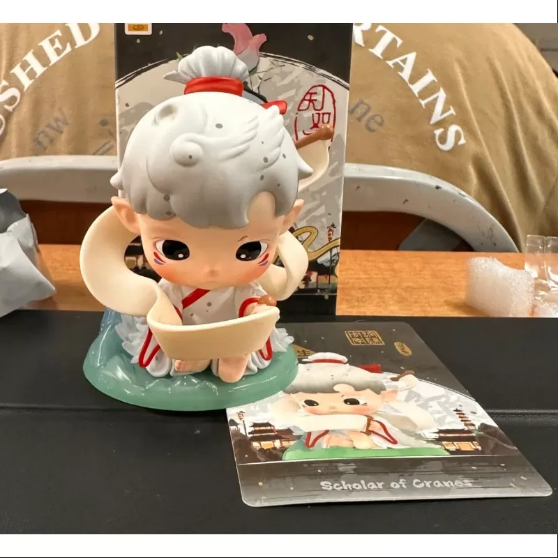 Serie del 14.º aniversario de Hacipupu Matchless Pop Mart Scholar of Cranes