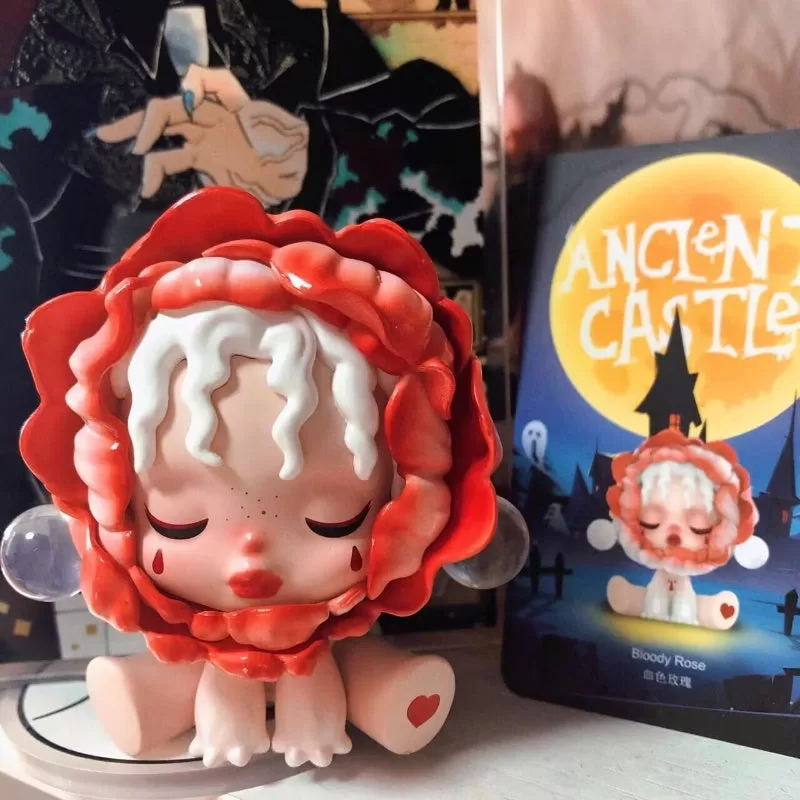 Serie del Castillo Antiguo de Skullpanda Rosa Sangrienta