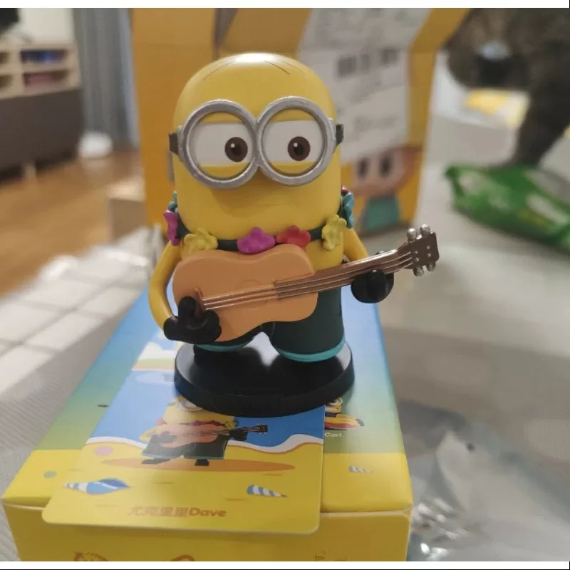 Serie navideña de Minions: Dave con ukelele