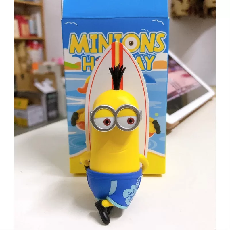 Serie navideña de Minions Surfing Tim