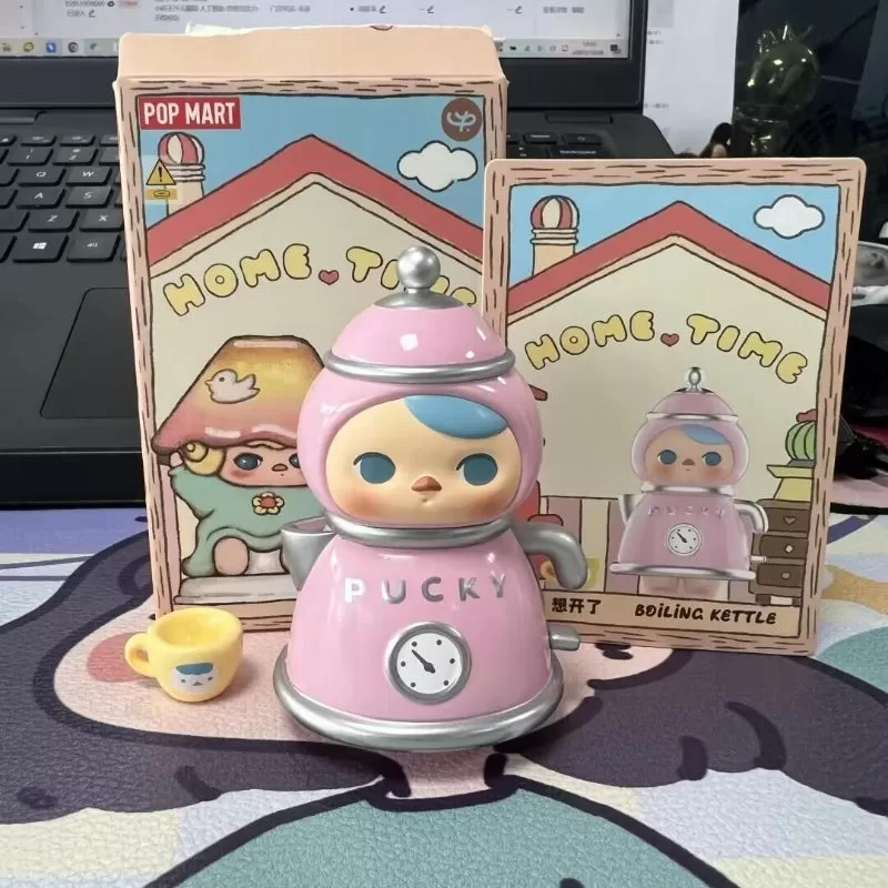 Serie temporal casera de PUCKY Hervidor de agua hirviendo