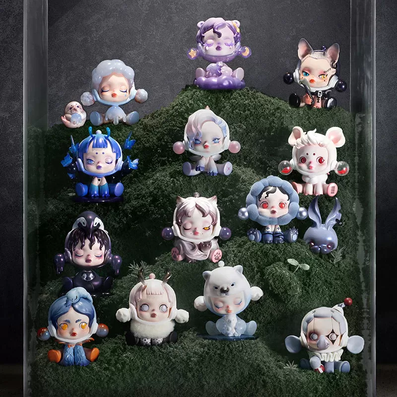 Skullpanda La Yegua de los Animales Serie Set Completo Abierto