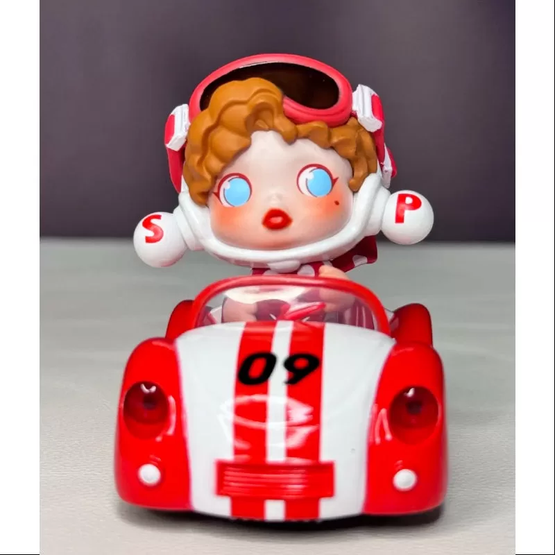 Skullpanda Pop Mart PopCar Super Track Series Skullpanda 70’s CARRERAS