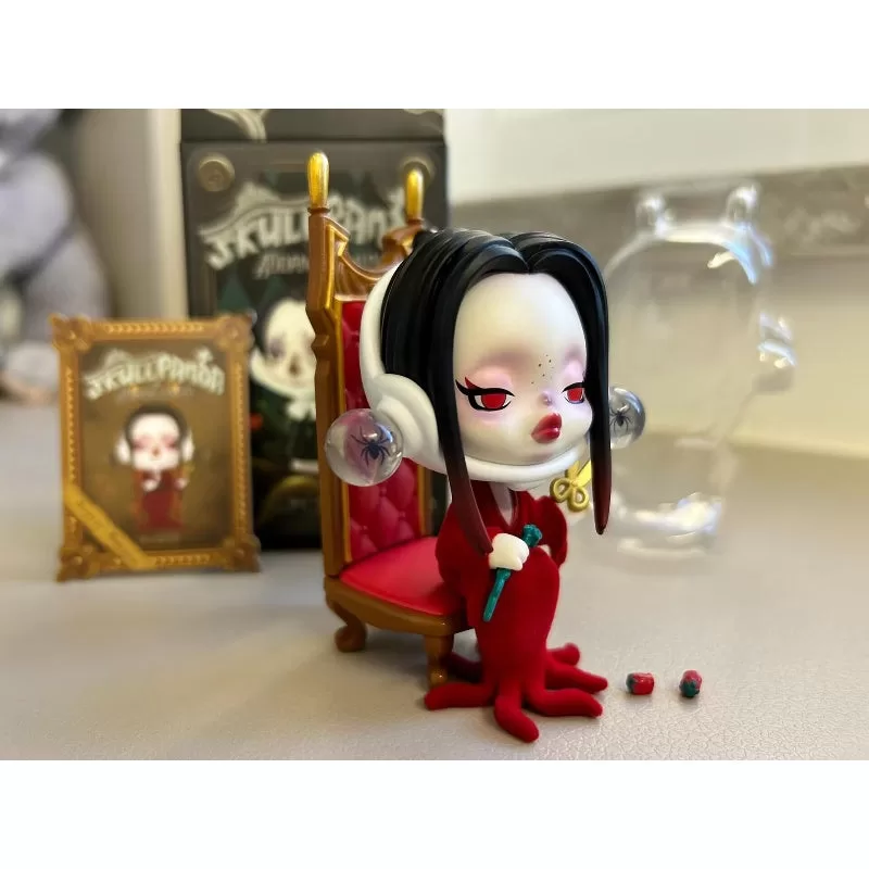 Skullpanda X La serie de la familia Addams Scarlet Morticia