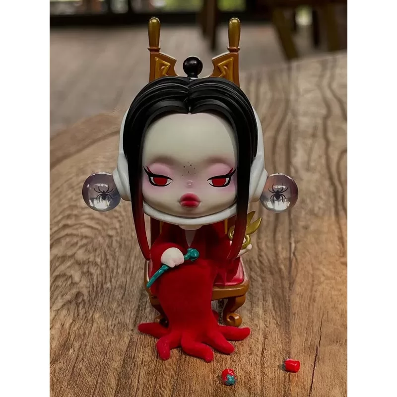 Skullpanda X La serie de la familia Addams Scarlet Morticia