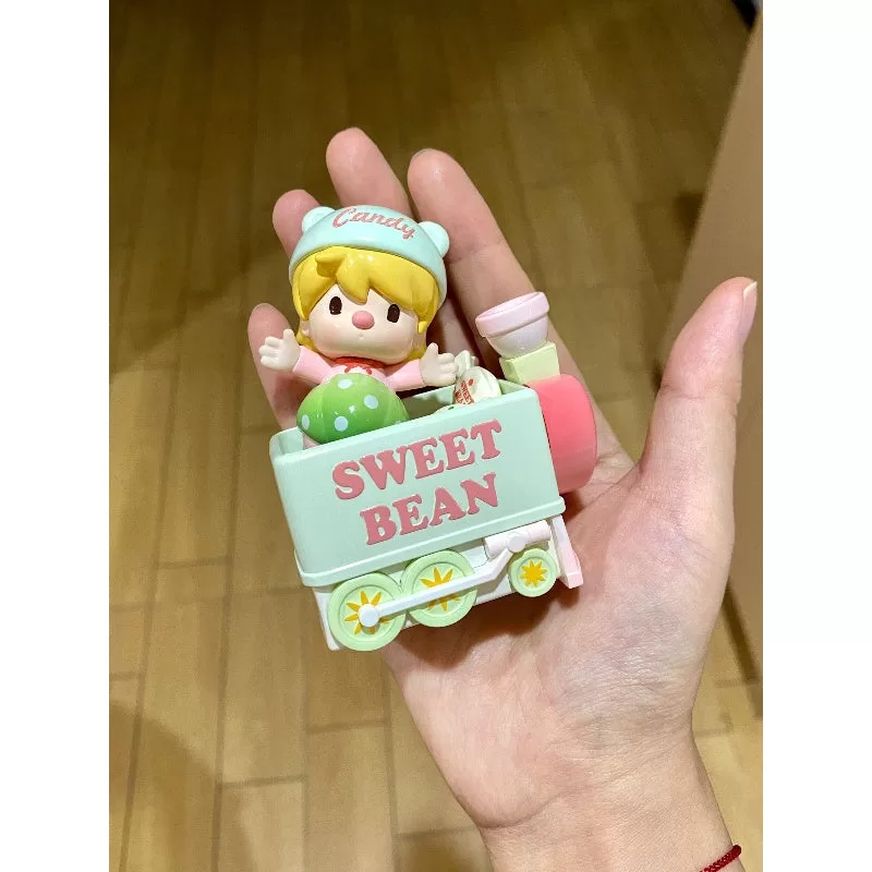 Tarro de dulces Tren del Amor de la serie de té de la tarde de frijoles dulces