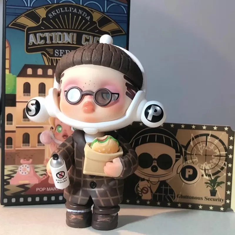 ¡Serie Skullpanda Action Cut! Seguridad glotona