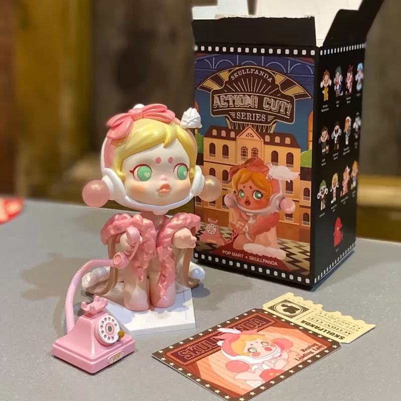 ¡Skullpanda Action Cut! La protagonista de la serie descansa